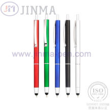 The Promotion Gifts Hotel Plastic Ball Pen Jm-6011 with One Stylus Touch